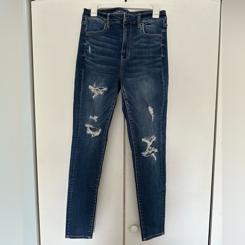 American Eagle Size 10 LONG Jeans